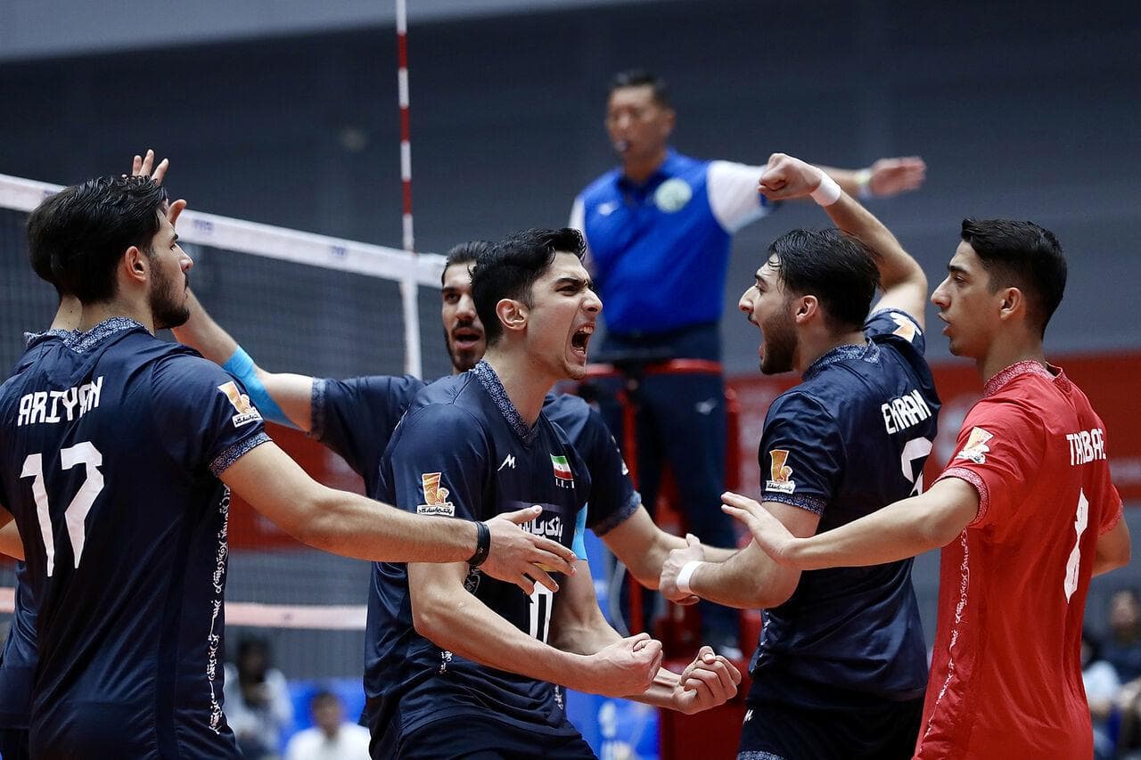 والیبال جوانان جهان؛ صعود ایران به یک چهارم نهایی با پیروزی مقابل آرژانتین