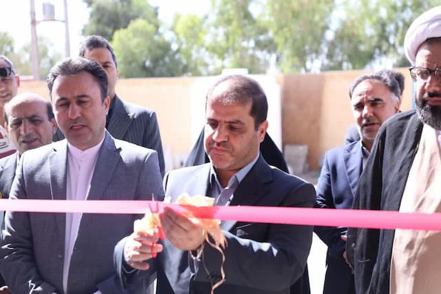هفته دولت/ افتتاح سه پروژه جدید، ۲۰ فرصت شغلی در خاتم یزد فراهم کرد