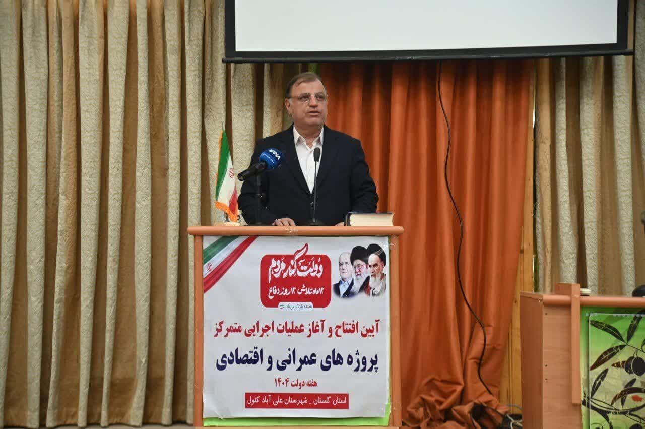 هفته دولت،هفته شکوفایی گلستان؛ ۱۸۶۵ پروژه برای آینده‌ای بهتر
