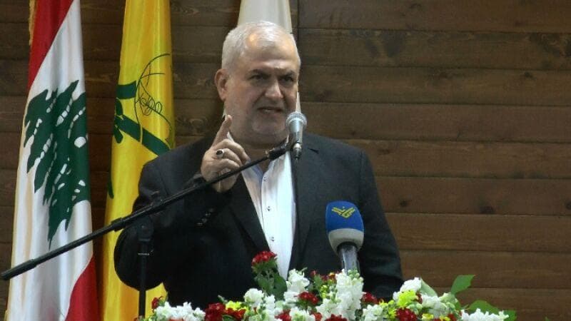 نماینده پارلمان لبنان : شعار انحصار سلاح در دست دولت در سایه اشغالگری، نفاق و فریب است