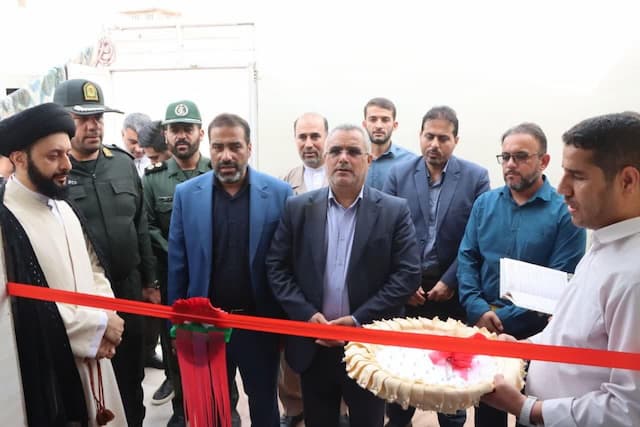 سه طرح رفاهی و خدماتی در شادگان بهره‌برداری شد