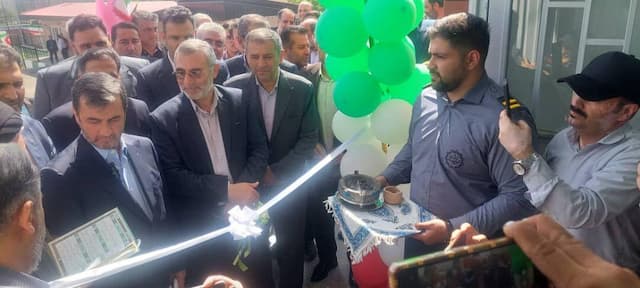  مجموعه ورزشی شهر قیامدشت باحضور معاون استاندار تهران به بهره‌برداری رسید 