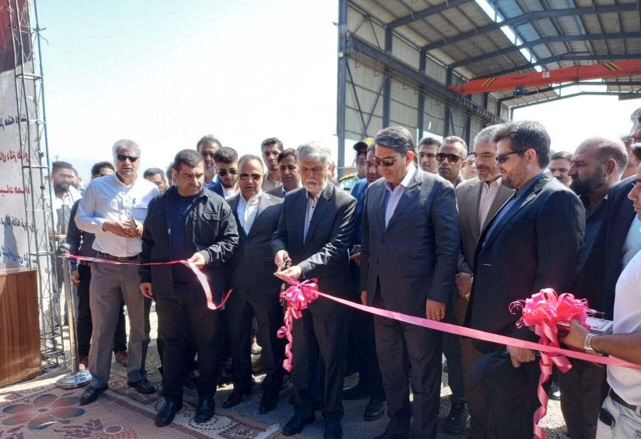افتتاح کارخانه فروکروم ارزوئیه با اعتبار ۶ هزار میلیارد ریال