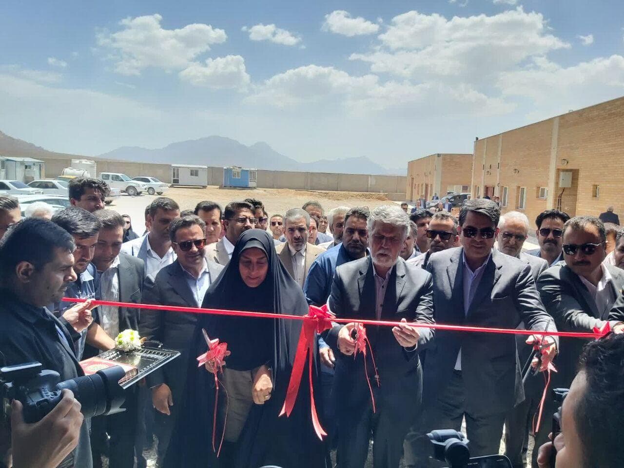 بزرگترین طرح گازرسانی روستایی کشور در بافت افتتاح شد