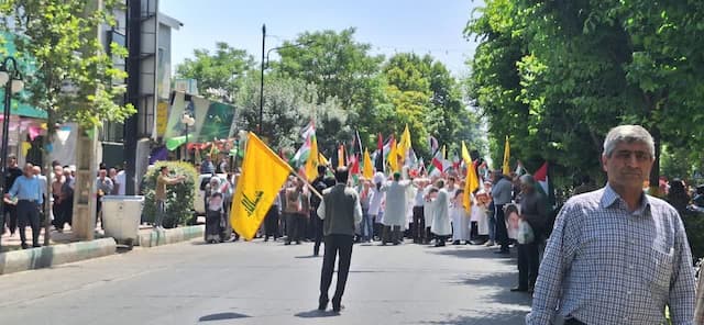 فریاد البرزی ها برای محکومیت جهانی صهیونیست ها