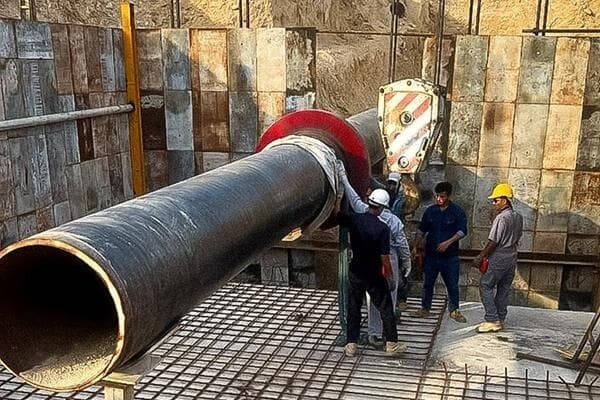 بهره‌برداری از بخش خشکی خط لوله فاز ۱۶ پارس جنوبی
