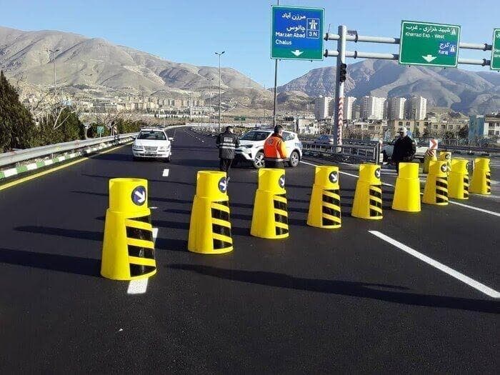 جاده کندوان یکطرفه شد؛ ترافیک نیمه سنگین در راه‌های مازندران