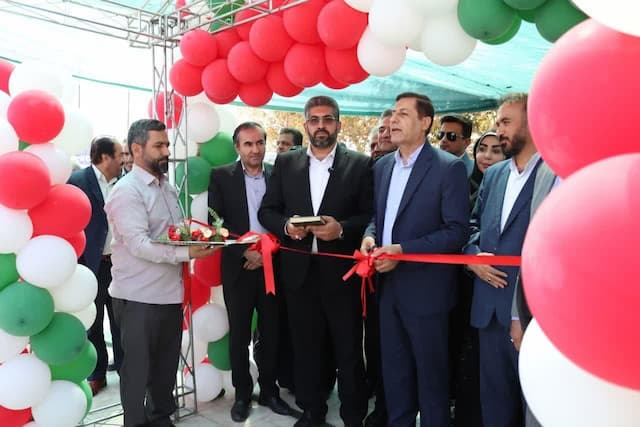 افتتاح مجموعه تفریحی ورزشی شهرستان قدس ؛ مکانی برای استفاده مردم