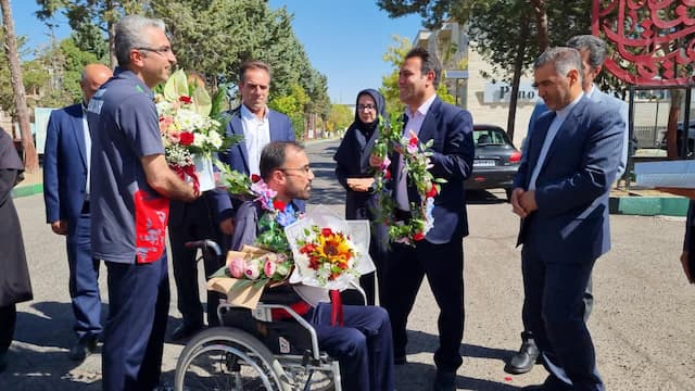 قهرمان بوچیاکار زنجانی مورد استقبال قرار گرفت