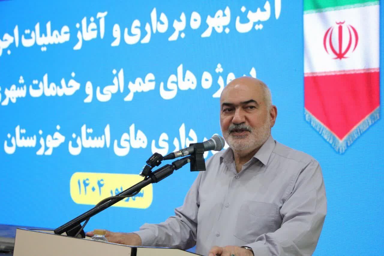 استاندار: هزینه‌کرد منظم حق آلایندگی، چهره شهرهای خوزستان را دگرگون می‌کند