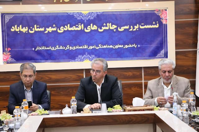 معاون استاندار یزد: توسعه اقتصادی بهاباد با رفع موانع تولید شتاب می‌گیرد