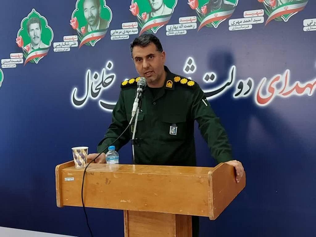 معاون سپاه اردبیل: وحدت ملی برتری بر دشمنان را تضمین می‌کند
