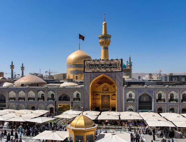 از سوگ تا امید در حرم مطهر رضوی
