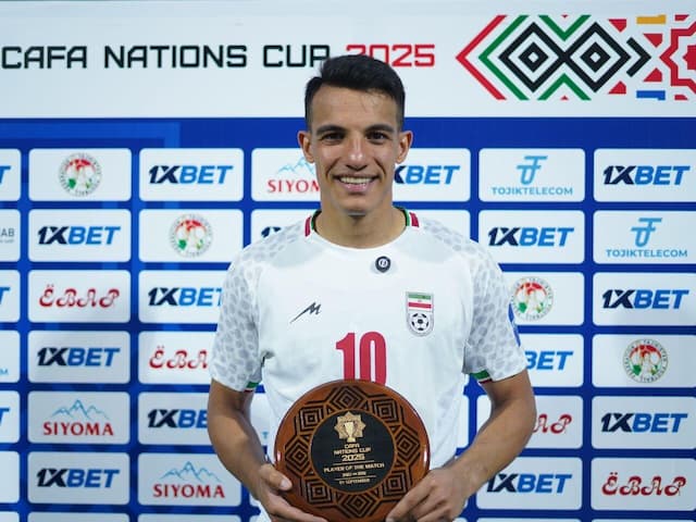 حسین‌زاده بهترین بازیکن دیدار ایران و هند شد