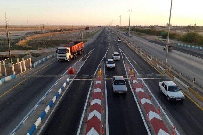 افزایش ۳ درصدی تردد جاده‌ای بین استانی خودروها در بوشهر