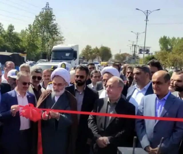 تقاطع غیرهمسطح امام حسین (ع) رشت زیر بار ترافیک رفت