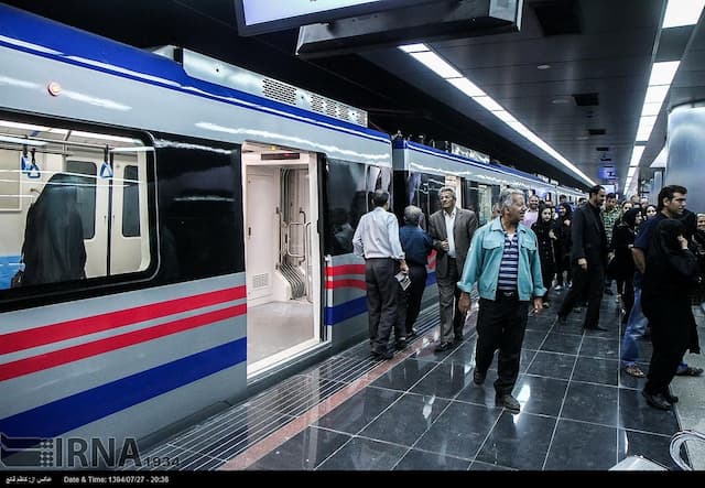 محدودیت خدمات‌رسانی در خط ۷ متروی تهران