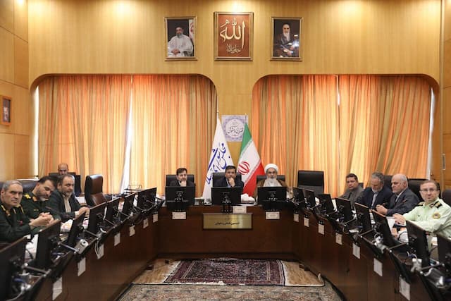تیمی از دستگاه‌های امنیتی و انتظامی از مرزهای سیستان و بلوچستان بازدید می‌کنند