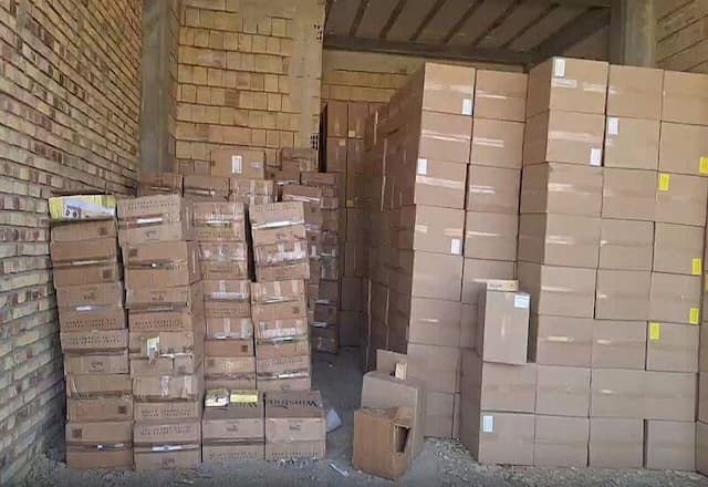 کشف سه هزار بسته توتون و تنباکوی قاچاق در ابهر