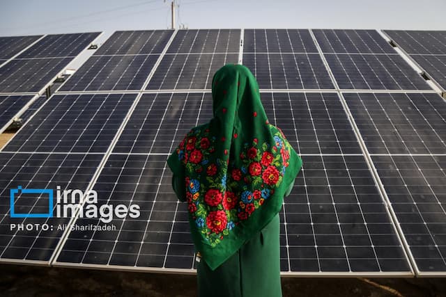 افتتاح اولین مزرعه خورشیدی استان گلستان