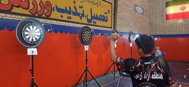 فارس و خراسان جنوبی قهرمان پیکارهای دارت جوانان دختر و پسرکشور شدند+ فیلم