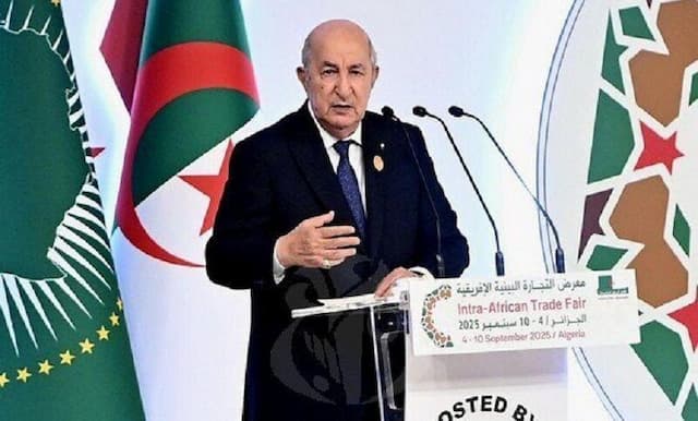 تاکید رئیس جمهور الجزایر بر تشکیل کشور مستقل فلسطین