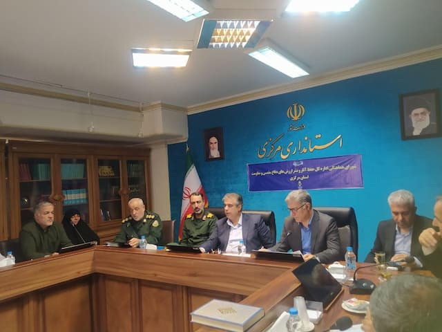 استاندار: از ظرفیت خیران برای ساخت یادمان شهدای گمنام استان مرکزی استفاده شود