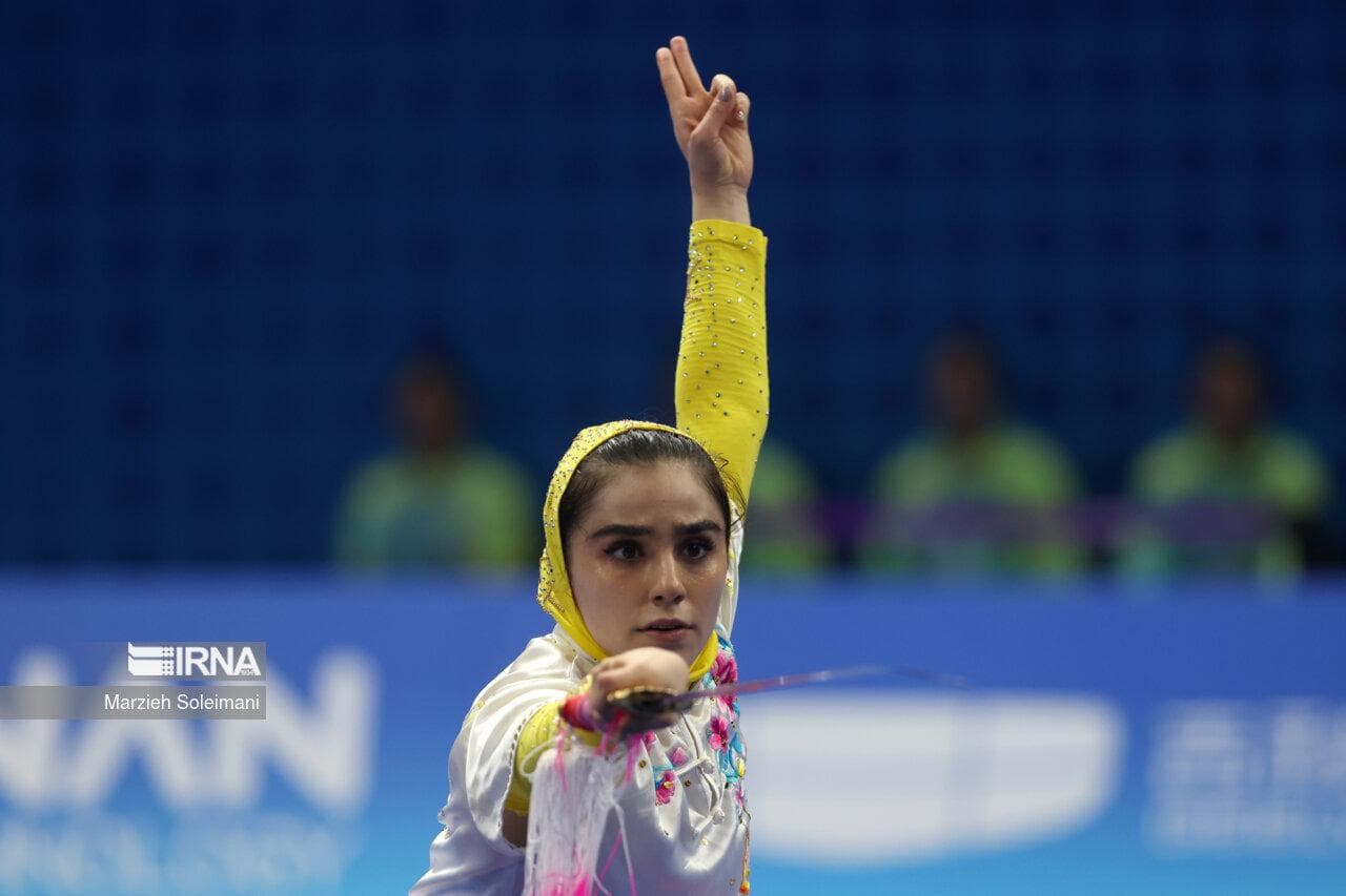 ووشو قهرمانی جهان؛ طلای ناب کیانی در برزیل