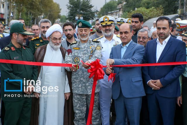 افتتاح تقاطع غیرهمسطح شهدای نیروی دریایی رشت