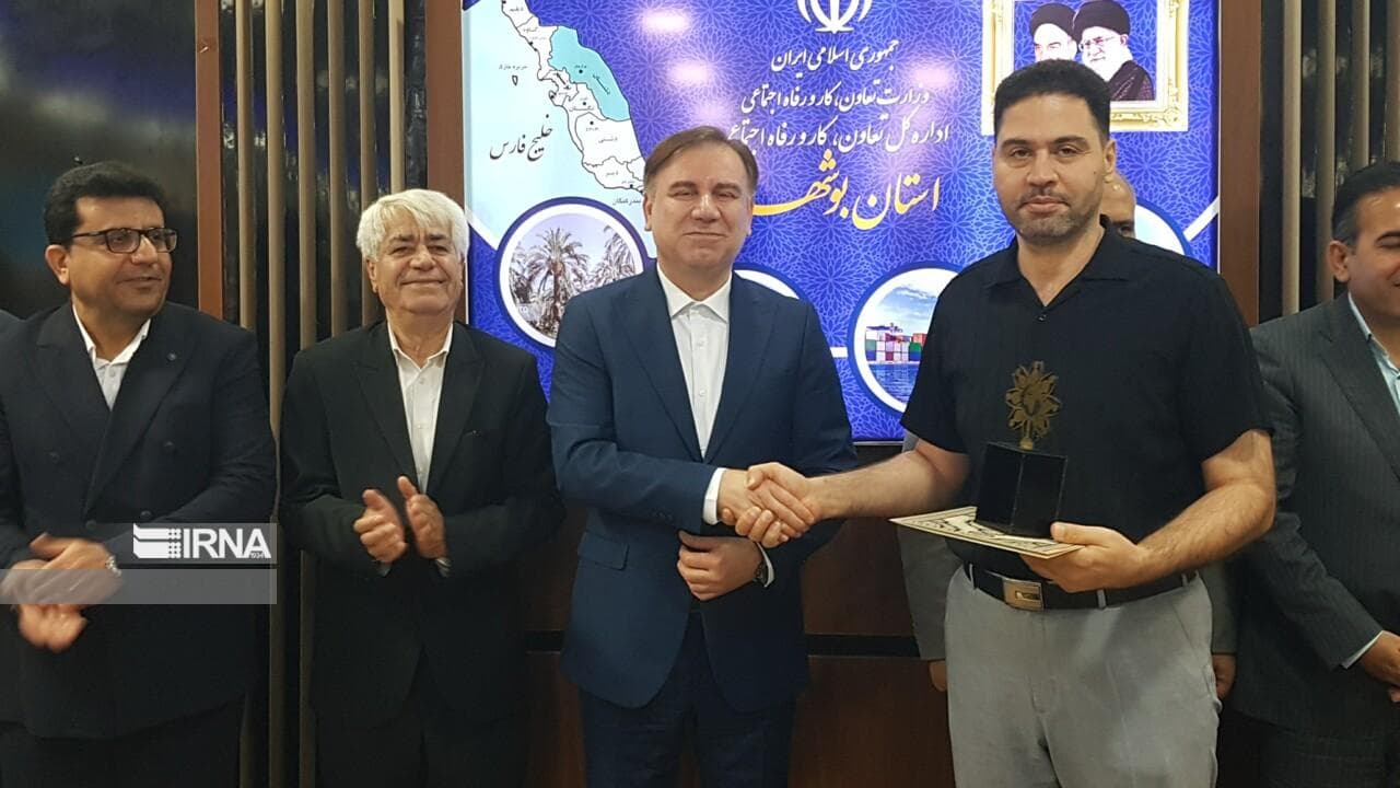 تعاونی های برتر استانی و ملی استان بوشهر تجلیل شدند