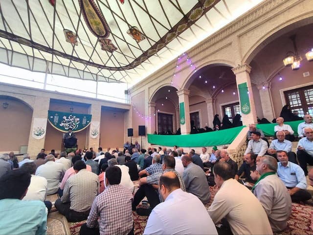 فیلم| مجلس سنتی خانه الحیات شهر شاهدیه یزد