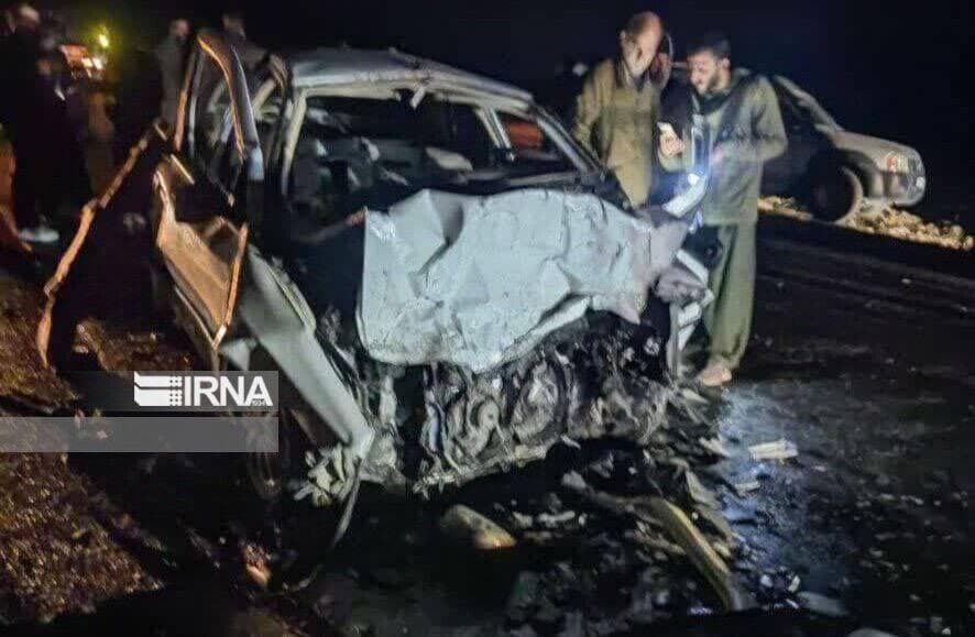 مصدومیت هشت نفر بر اثر حادثه رانندگی در محور کامیاران- سروآباد