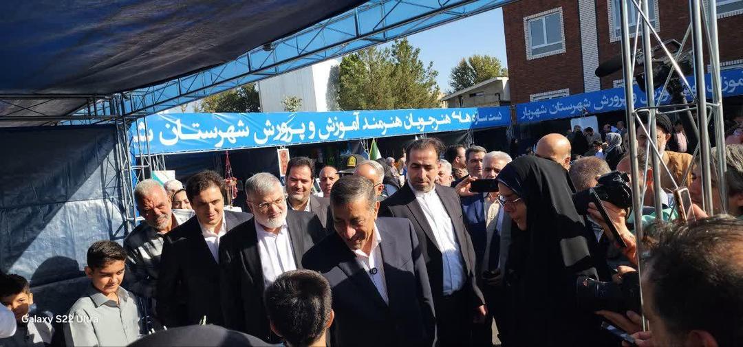 افتتاح ۳ طرح آموزشی با حضور معاون اجرایی رئیس‌جمهور در شهریار