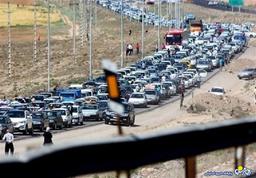ترافیک سنگین در محور‌های منتهی به مرز‌های اربعین