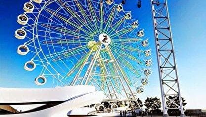 آتش‌سوزی چرخ‌وفلک شهربازی سیمرغ محمودآباد