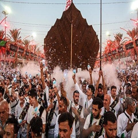 تصاویر: عزاداری قبیله «بنی‌عامر» در بین‌الحرمین