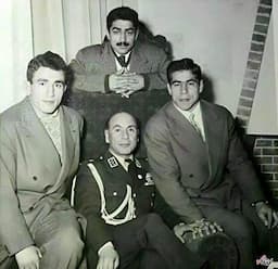 عکس/ تصویری کمتر دیده شده از پهلوانان ایرانی