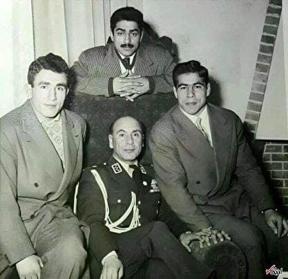 عکس/ تصویری کمتر دیده شده از پهلوانان ایرانی