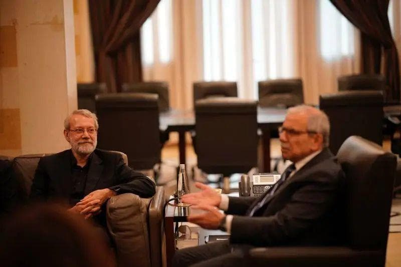 لاریجانی خطاب به نخست‌وزیر لبنان: عذر می‌خواهم که صریح صحبت کردم؛ می‌خواستم مطلب برای شما روشن شود