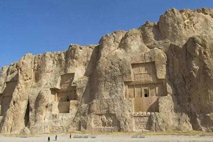 ببینید / تصاویری دیده نشده از داخل آرامگاه داریوش بزرگ