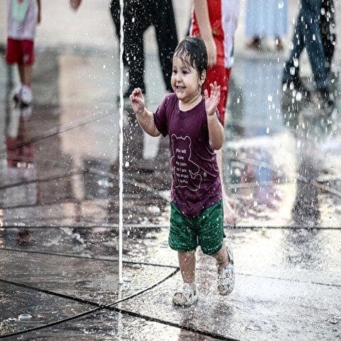 تصاویر: فواره‌های بوستان آب و آتش