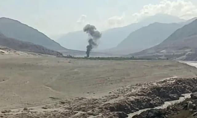 سقوط بالگرد در پاکستان با ۵ کشته
