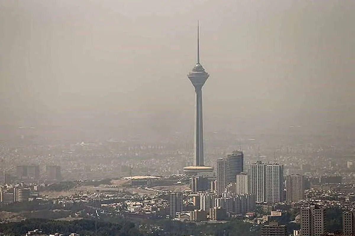هواشناسی: وزش باد شدید همراه با گرد و خاک در تهران