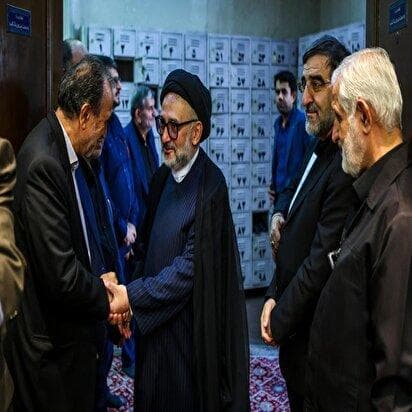 تصاویر: مجلس ترحیم چهلم «احمد توکلی»