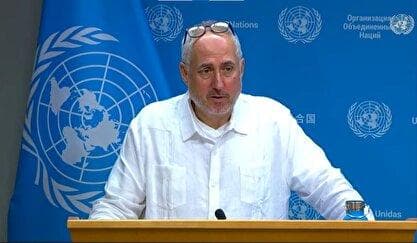 سازمان ملل: چادر‌هایی که آوارگان فلسطینی در شمال غزه در آنها پناه گرفته‌اند، در حمله اسرائیل به یک برج آسیب دیده‌اند / وجود قحطی در آن منطقه تایید شده / مردم در شمال غزه، خسته شده‌اند؛ مکان‌های اسکان موقت آوارگان بیش از حد شلوغ هستند؛ حمل و نقل هم می‌تواند تا یک هزار دلار هزینه داشته باشد / از ۱۴ اوت تاکنون ۴۱ هزار نفر از شمال به جنوب غزه رفته‌اند