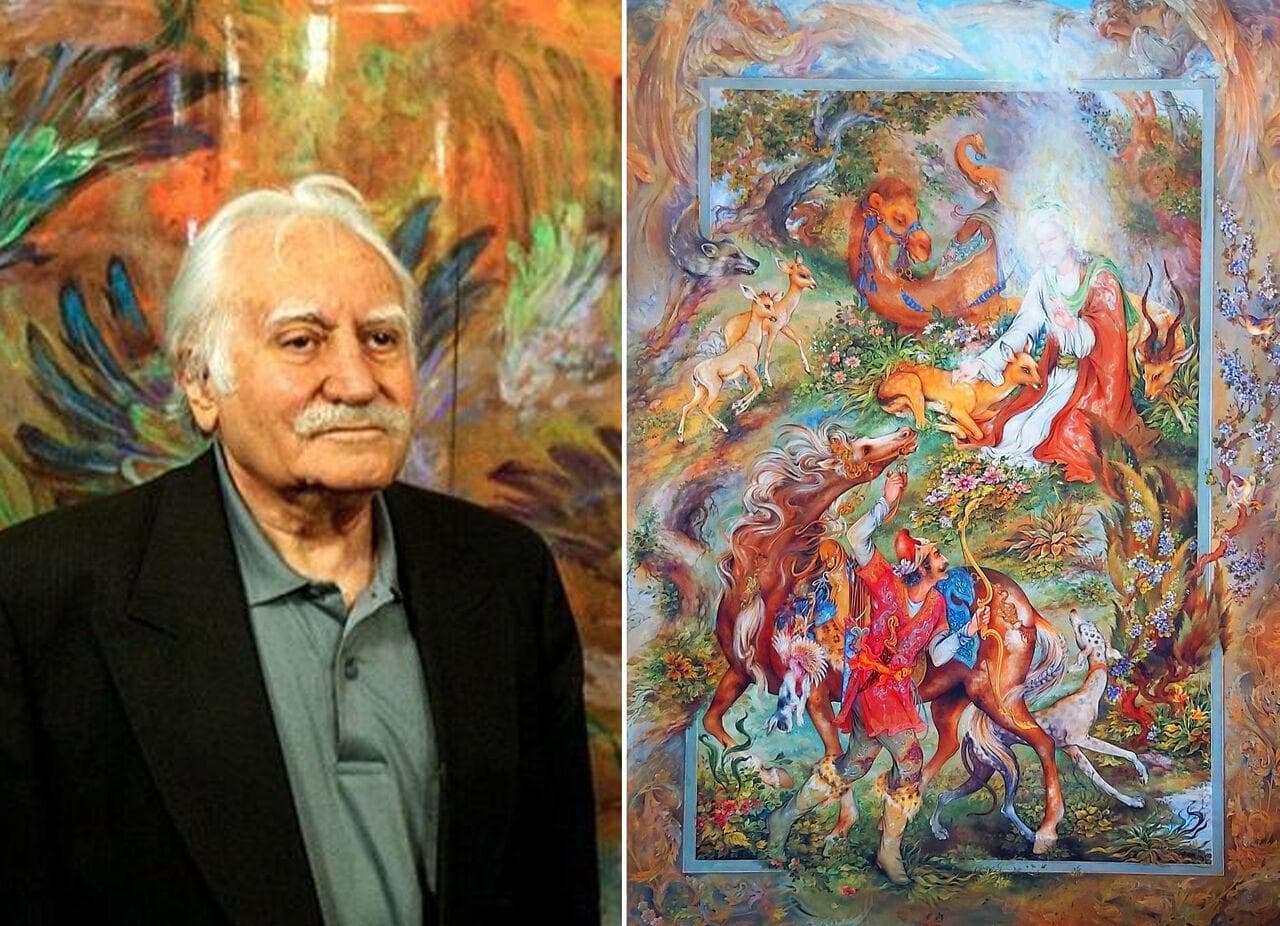 فرشچیان استاد ممتاز و بی‌جانشین هنر نگارگری و مینیاتور ایران