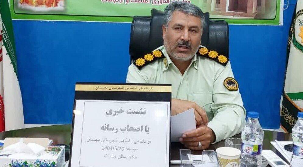 کشف سرقت در بجستان خراسان رضوی ۱۱ درصد افزایش یافت