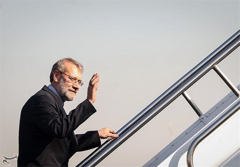 لبنانی ها با هشتگ "ایران پشتیبان ماست" به استقبال سفر لاریجانی رفتند