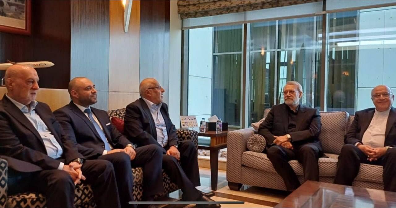 لاریجانی وارد بیروت شد