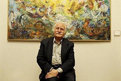 ببینید / ماجرای شفای دست استاد فرشچیان توسط امام رضا(ع)